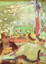 Terrassencafé in Martigues