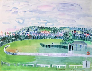 Die Rennbahn von Deauville