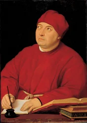 Porträt von Kardinal Tommaso Inghirami