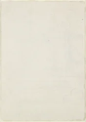 Verso: Leichte architektonische Skizzen einschließlich eines kreuzförmigen Grundrisses, WA1846.160