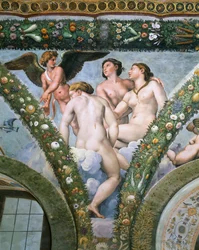 Cupid und die drei Grazien