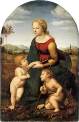 Madonna und Kind mit Johannes dem Täufer (La belle jardinière)
