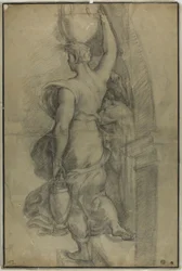 Frau mit Wasserkrug