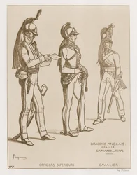 Englische Dragoner, 1814-15