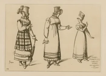 Französische Mode (1814-15)