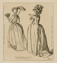 Französische Frauen, 1778-79