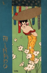 Geisha, ca. 1900 (Illustration)