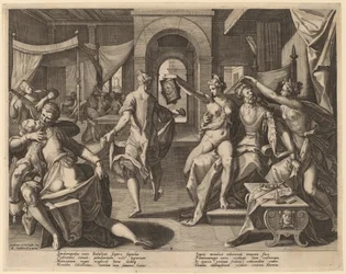 Sardanapalus unter den Konkubinen