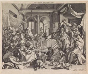 Allegorie auf Reichtum, Wollust und Dummheit