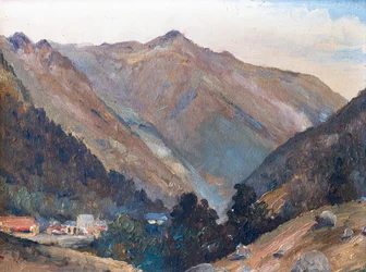 Berglandschaft (Pyrenäen)