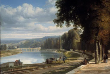 Spaziergang im Parc de Saint Cloud (Detail)