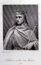 Chilperich II. (ca. 675-721) König von Neustrien