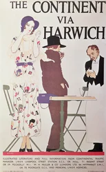 Der Kontinent über Harwich (Plakat)