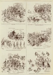 Die Home Rule Sitzung, Einige "Daily Graphic" Skizzen im Parlament