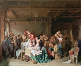 Impfstube. 1857