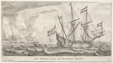 Schiffe von Amsterdam: Der Schwarze Bär, ein Grönland-Walfänger.