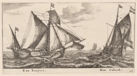Ein Boeier und ein Galliot
