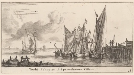 "Tocht Schuiten" oder Spaarndam-Fischerboote
