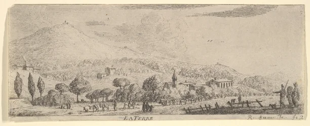 La Terre, aus Die Elemente, 17. Jahrhundert