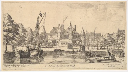 S. Anthonis Markt mit der Waage, 17. Jahrhundert