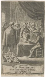 Kaufmann am Schreibtisch