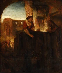 Christus und die Frau von Samaria am Brunnen