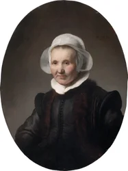 Porträt von Aeltje Petersdr Uylenburgh
