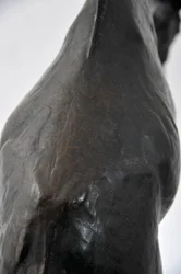 Große Giraffe mit gesenktem Kopf, modelliert 1909-10, gegossen vor 1913