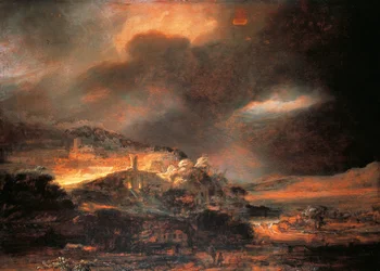 Stürmische Landschaft, ca. 1637/38