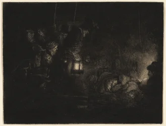 Die Anbetung der Hirten: Ein Nachtstück, ca. 1657