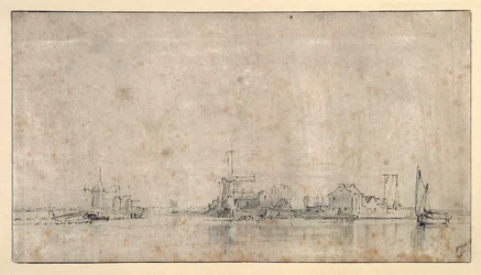Die Amstel am Omval, ca. 1650-53