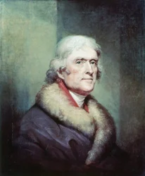 Porträt von Thomas Jefferson (1743 - 1826) von Peale Rembrandt (1778 - 1860)