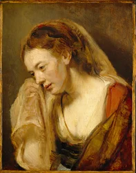 Eine weinende Frau, ca. 1647