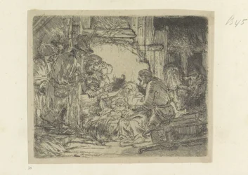 Anbetung der Hirten: mit der Öllampe