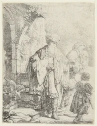 Abraham vertreibt Hagar und Ismael