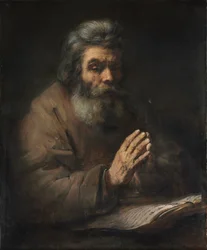 Ein älterer Mann im Gebet, 1660er oder später