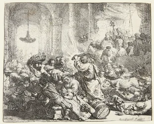 Christus vertreibt die Geldwechsler