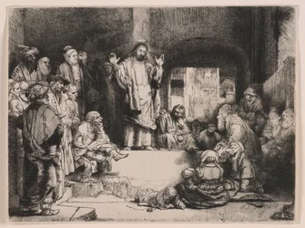 Christus predigt (La Petite Tombe)