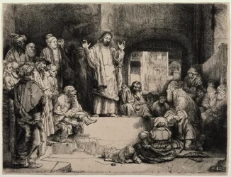 Christus predigt (La Petite Tombe)