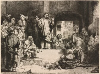 Christus predigt (La petite Tombe)