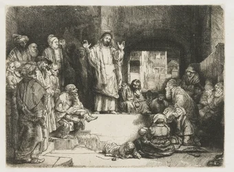 Christus predigt (