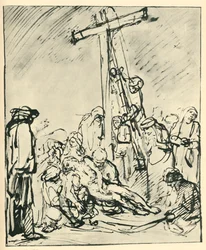 Kreuzabnahme, um 1650, 1943