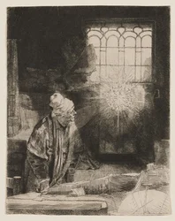 Faust (Der Gelehrte in seinem Studierzimmer)