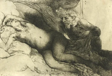 Jupiter und Antiope, ca. 1659
