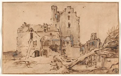 Kostverloren Schloss im Verfall