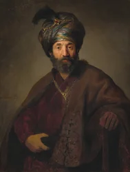 Mann in orientalischer Tracht