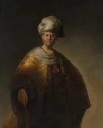 Mann in orientalischem Kostüm Der edle Sklave, 1632