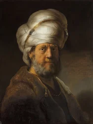 Mann in orientalischem Kostüm