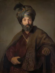 Mann in orientalischem Kostüm