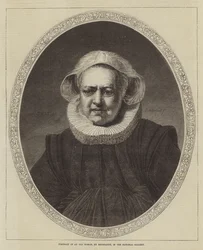 Porträt einer alten Frau, in der National Gallery